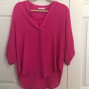 Hot Pink Lush Blouse